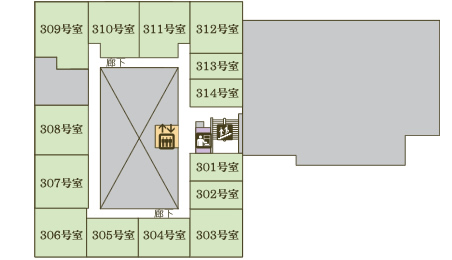 3階フロアマップ